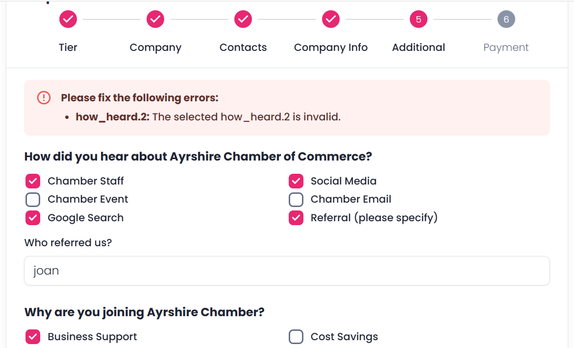 BTS at Ayrshire Chamber